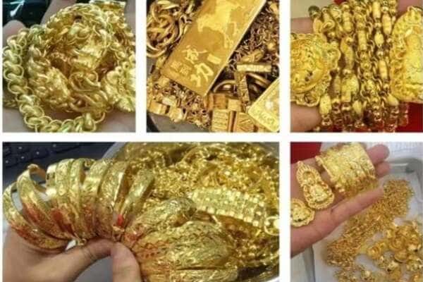 四平市梨树回收黄金